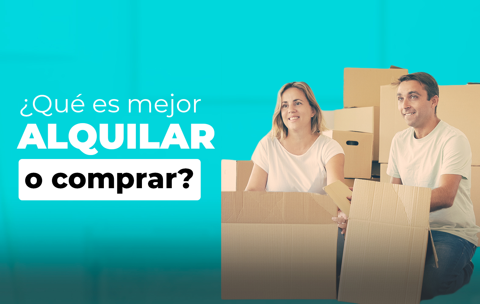 ¿Qué es mejor, alquilar o comprar?